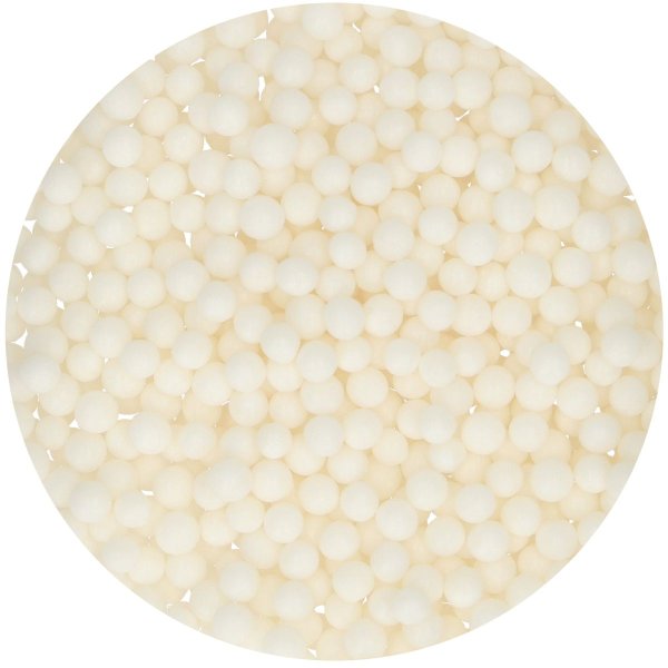 Myke sukkerperler hvite 60 g - FunCakes Myke sukkerperler hvite 60 g - FunCakes