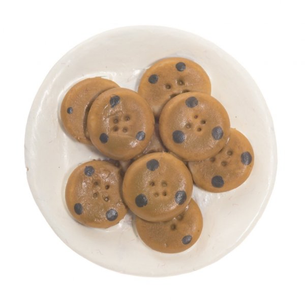 Mini-ting - Tallerken med kjeks Mini-ting - Tallerken med kjeks