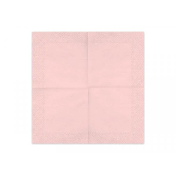 Servietter - Babyrosa - 20-pakning Servietter - Babyrosa - 20-pakning