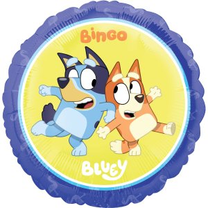 Folieballong - Bluey og Bingo - 45 cm Folieballong - Bluey og Bingo - 45 cm