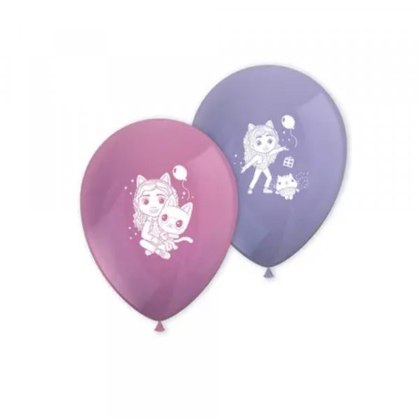 Pastellballonger - Gabbys dukkehus - 8-pakning