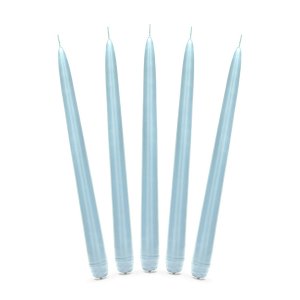 Stearinlys - 10-pakning - Matt lyseblå Stearinlys - 10-pakning - Matt lyseblå