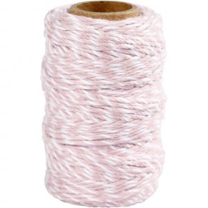 Bakers Twine - Lys rosa