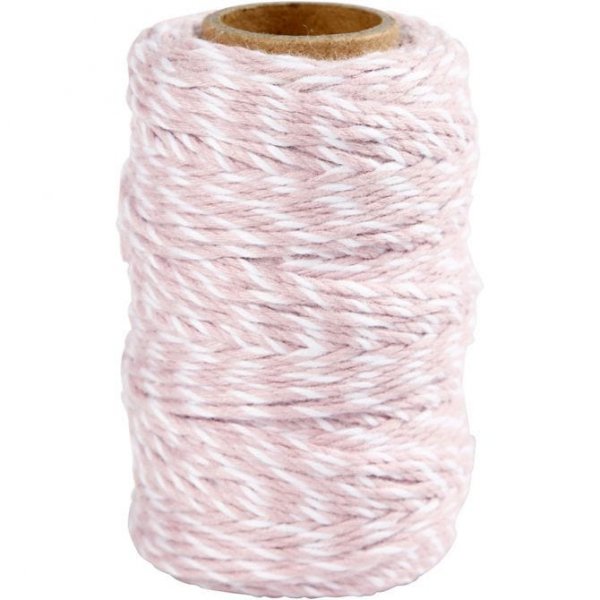 Bakers Twine - Lys rosa