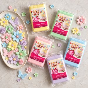 Sukkerpasta - Pastellpakke - 5 x 250g - FunCakes Sukkerpasta - Pastellpakke - 5 x 250g - FunCakes