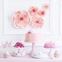 Veggdekorasjoner - Blomster - Rosa - 5-pakning Veggdekorasjoner - Blomster - Rosa - 5-pakning