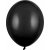 Pastellballonger - Premium 27 cm - Svart - 10-pakning