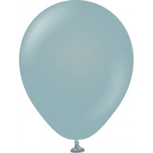 Miniballonger ensfarget - Premium 13 cm - Storm