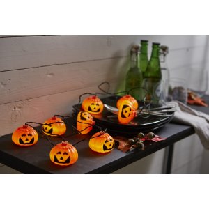 Lyslenke - Gresskar - Halloween - 210 cm Lyslenke - Gresskar - Halloween - 210 cm