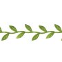 Girlander - Gr�nne blader - 3 m