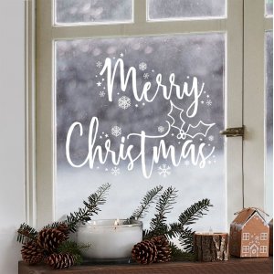 Vindusklistremerke - God jul Vindusklistremerke - God jul