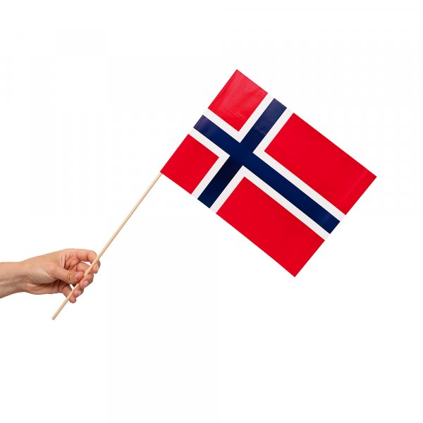 Vimpler - Norge - 20x30 cm - 10-pakning Vimpler - Norge - 20x30 cm - 10-pakning