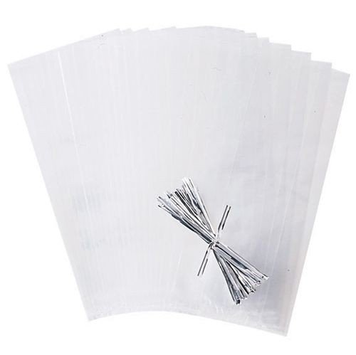 Cellofanposer - 10 x 23 cm - 25-pakning - Wilton Cellofanposer - 10 x 23 cm - 25-pakning - Wilton