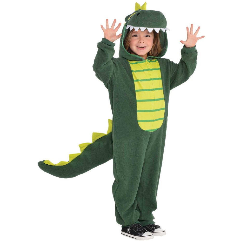 Kostyme – Dinosaur – 4-6 år – Halloween-kostyme, Halloween