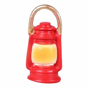 Julenissetilbehr - Rd lykt