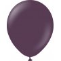 Ballonger ensfarget - Premium 45 cm - Plomme - 5-pakning
