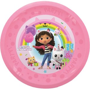 Papptallerkener - Gabbys dukkehus - 21 cm - 4-pakning Papptallerkener - Gabbys dukkehus - 21 cm - 4-pakning