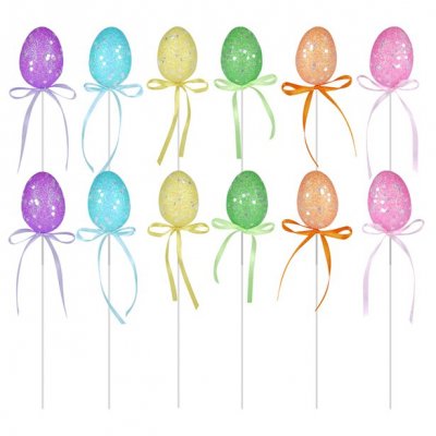 Picks - Easter Eggs - Pastell/Glitter