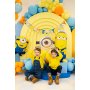 Gratulerer med dagen-banner Minions