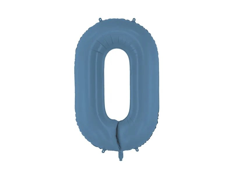 Tallballong – Marineblå – 86 cm – Tall: 0 – Tallballonger, Ballonger