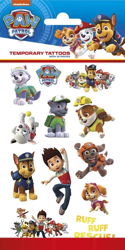 Tatoveringer – Paw Patrol – Paw Patrol