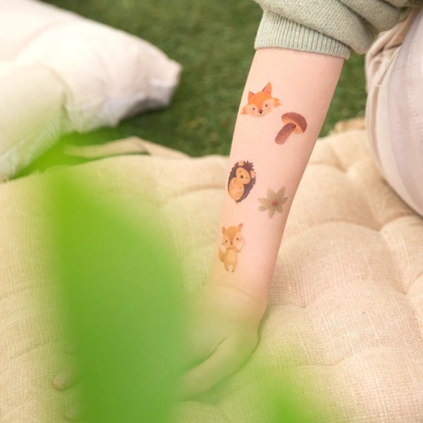 Tatoveringer - Skogens venner - 20 stk