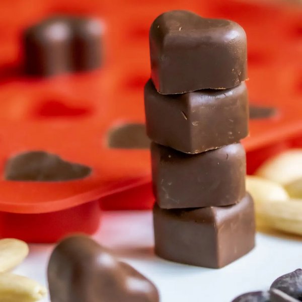 Silikonformer - Hjerter - 35 stk