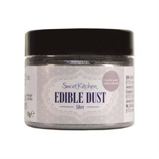 Spiselig glitter - Sweet Kitchen - Sølv - 10 g Spiselig glitter - Sweet Kitchen - Sølv - 10 g