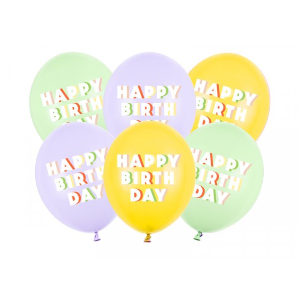 Ballonger Gratulerer med dagen - Mix Ballonger Gratulerer med dagen - Mix
