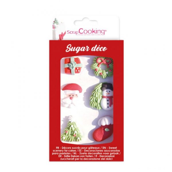 Sockerdekorationer - ScrapCooking - Juliga figurer