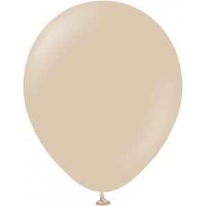 Ballonger ensfarget - Premium 45 cm - Hasselntt