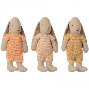 Kanin - Mikro - Stripete Kjole Kanin - Mikro - Stripete Kjole