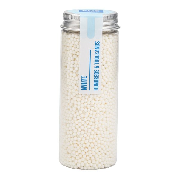 Sukkerperler - Mini - Hvite - 86g