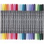 Tuschpennor - Colourtime - 20-pack