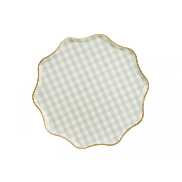 Rutete tallerkener - Mix - 23 cm Rutete tallerkener - Mix - 23 cm