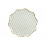 Rutete tallerkener - Mix - 23 cm Rutete tallerkener - Mix - 23 cm