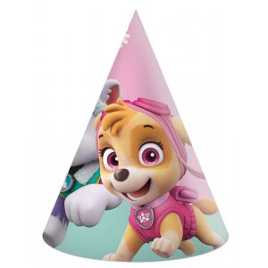 Festhatter - Paw Patrol - Skye & Everest - 6-pakning Festhatter - Paw Patrol - Skye & Everest - 6-pakning