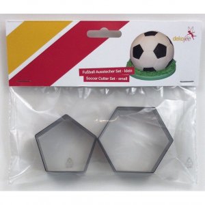 Kakeformer - 2-pakning - Fotball Kakeformer - 2-pakning - Fotball