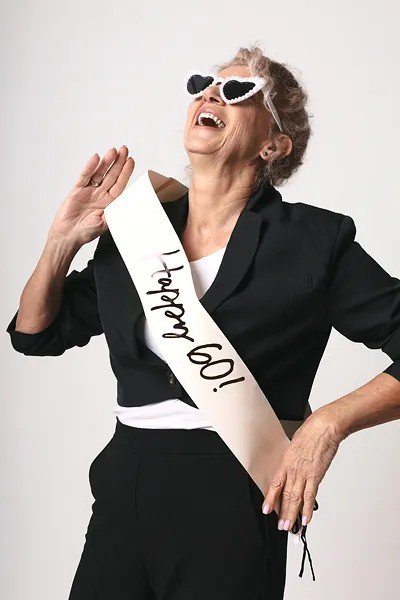 B�nd - Happy 60 - Svart/Hvit