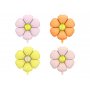 Folieballonger - Blomster - 4 stk - 45 cm Folieballonger - Blomster - 4 stk - 45 cm