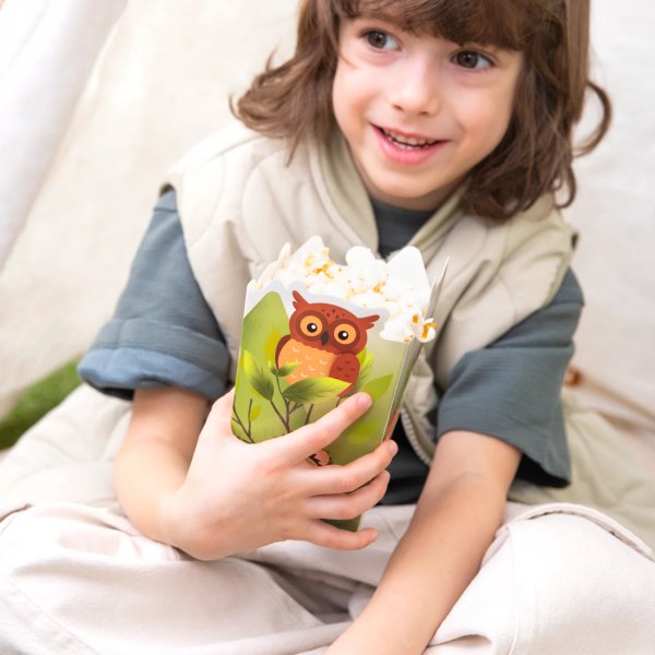 Popcornkopper - Skogens Venner - 6-pakning