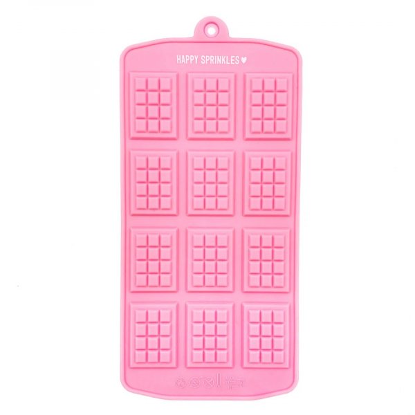 Silikonform - Happy Sprinkles - Sjokoladekjeks Mini Silikonform - Happy Sprinkles - Sjokoladekjeks Mini
