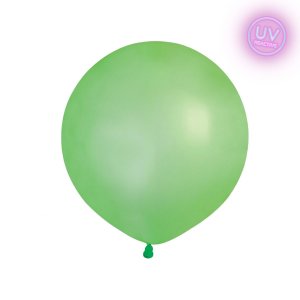 Lateksballonger - Neongrnn - UV-gld - 48 cm