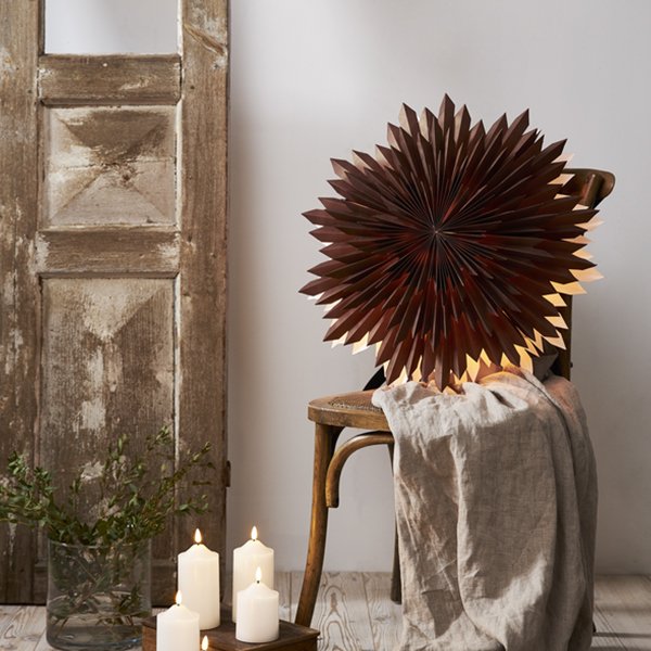 Julestjerne - ICE 50 cm - Brun Julestjerne - ICE 50 cm - Brun