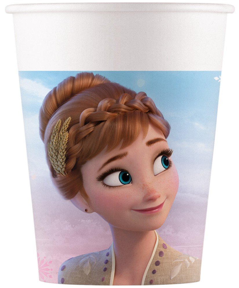 Pappkopper - Frozen/Frost - Anna - 8 stk