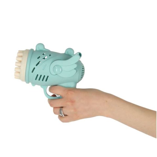 S�peboblepistol med bl� vinger 15,5 x 15 x 7,5 cm - Inkl. tilbeh�r