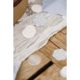 Konfetti - Sn�flak - Lysebl� - 100-pakning