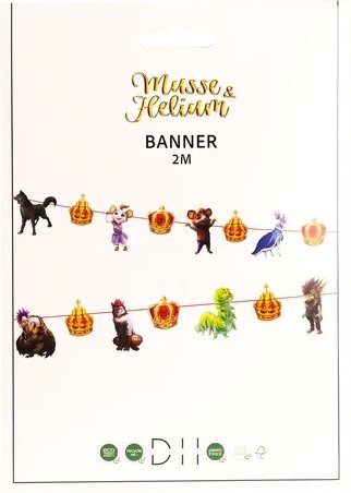 Girlander - Mikke Mus og Helium - 2 m