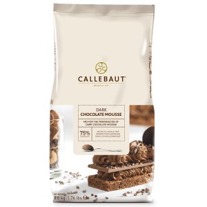 Mørk sjokolademousse - Mix - Callebaut - 800 g Mørk sjokolademousse - Mix - Callebaut - 800 g