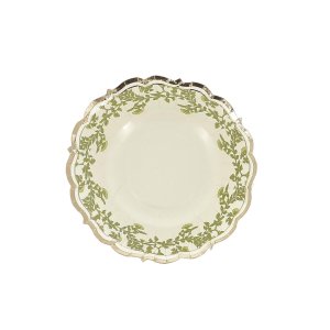 Papirsk�l - Blomster - 8-pakning
